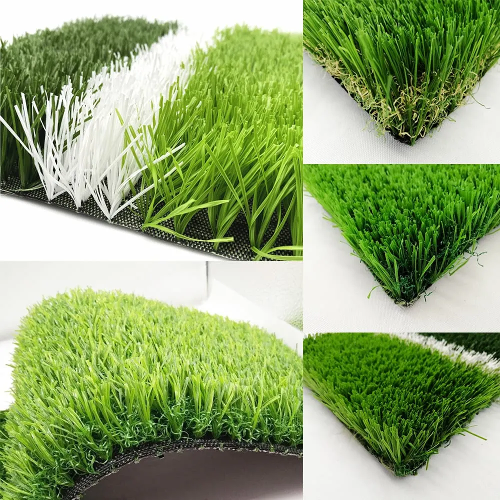 Health Protection Synthetic Grass Artificial Turf Football Grass Landscaping Beautiful Green Springy Lawn Carpet Soccer Housetop Leisure Area Courtyard Grass