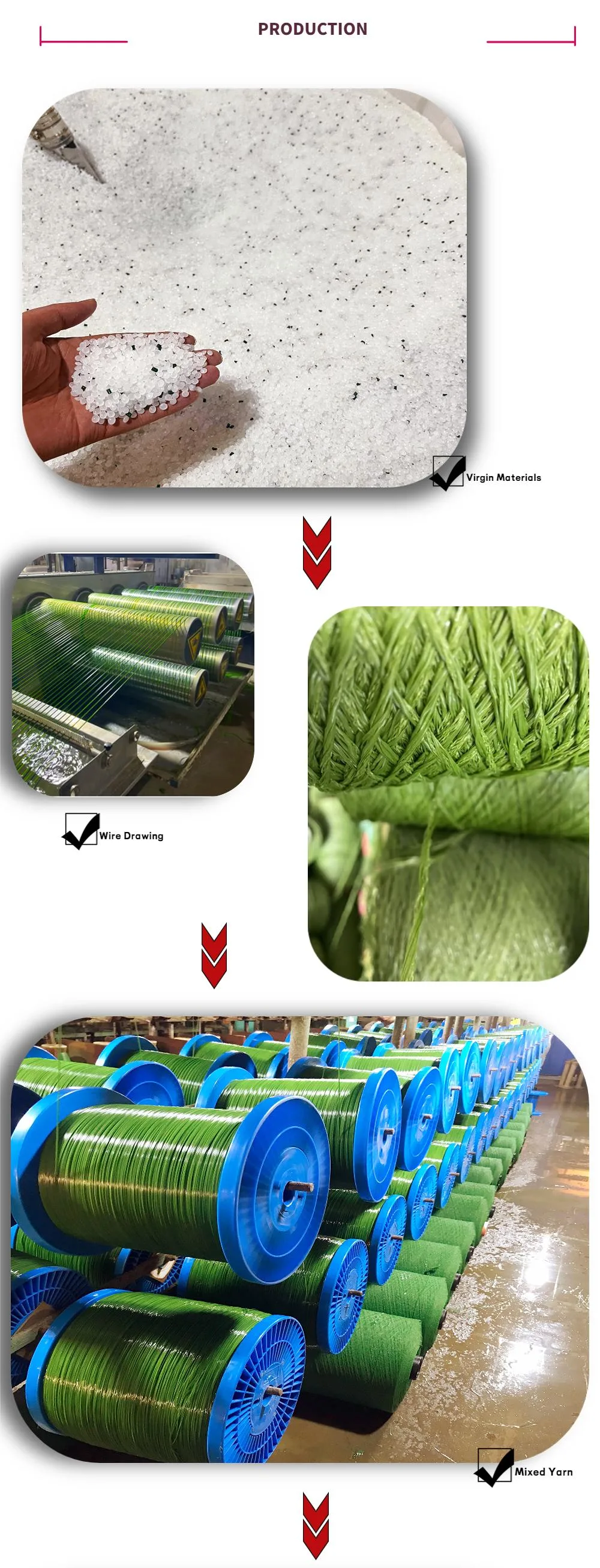 New Outdoor Sports Floor Artificial Grass Carpet Floor Football Artificial Turf